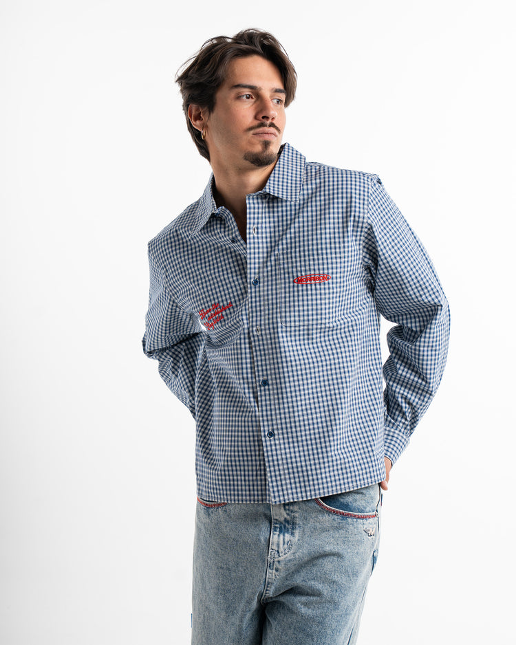 CHECK BLOCK SHIRT