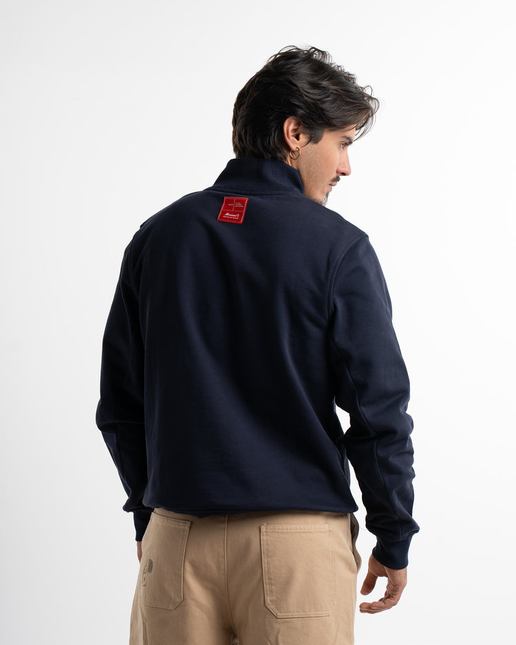 CORE BLUE HALF ZIP