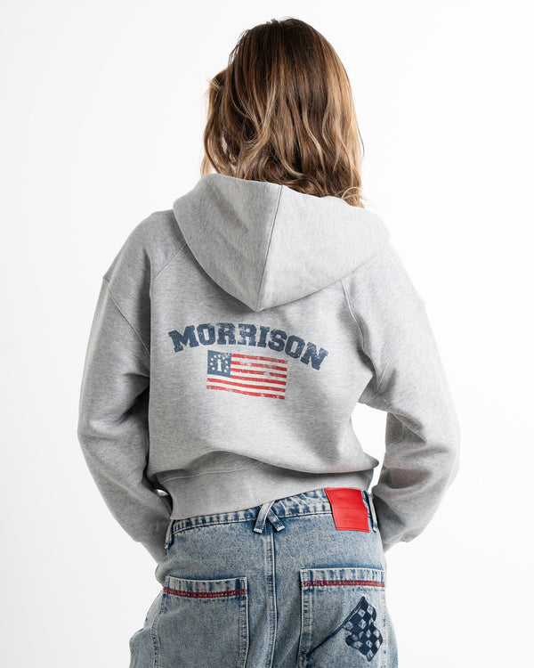 FLAG WMN ZIPPER