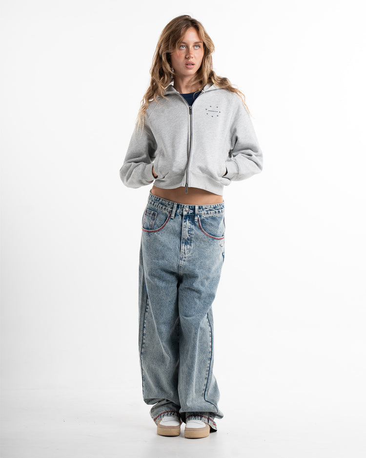 FLAG WMN ZIPPER