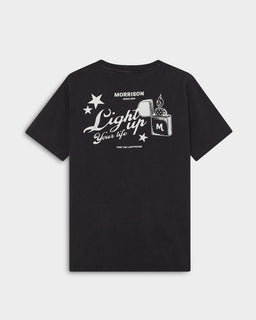 LIGHTUP BLACK TEE