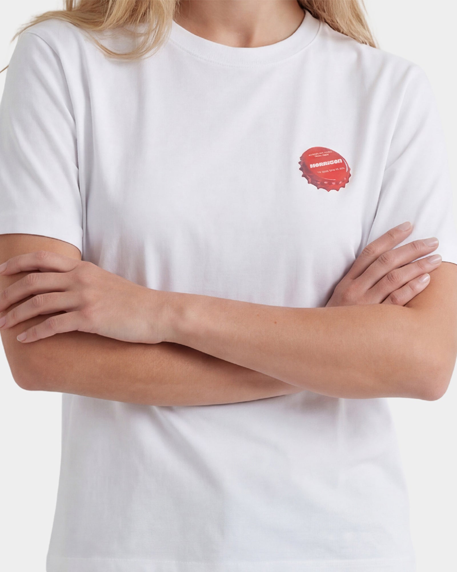 CCLOGO WHITE TEE