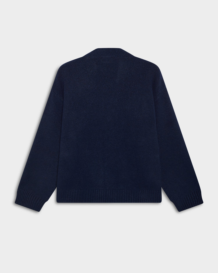 SHIELD KNIT CARDIGAN