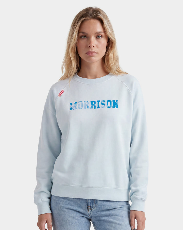 SKY BLUE LOOSE SWEAT