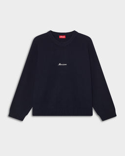 WORLD BLUE KNIT