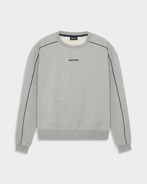 WORLD GREY LOOSE SWEAT