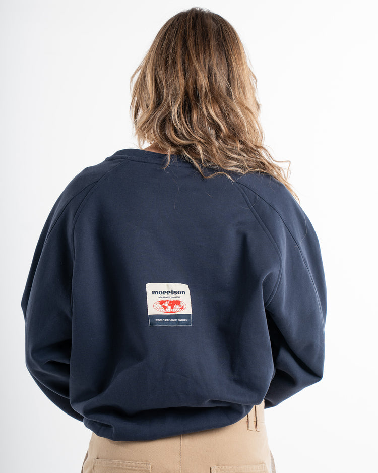 WORLD BLUE LOOSE SWEAT