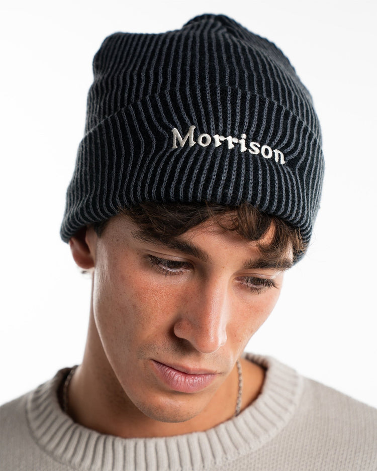 BLACK BEANIE - CABEZA - Morrison Shoes [men]