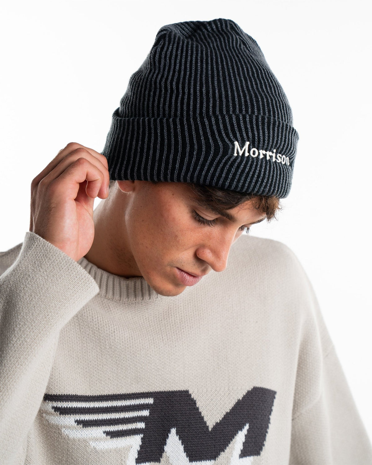 BLACK BEANIE - CABEZA - Morrison Shoes [men]