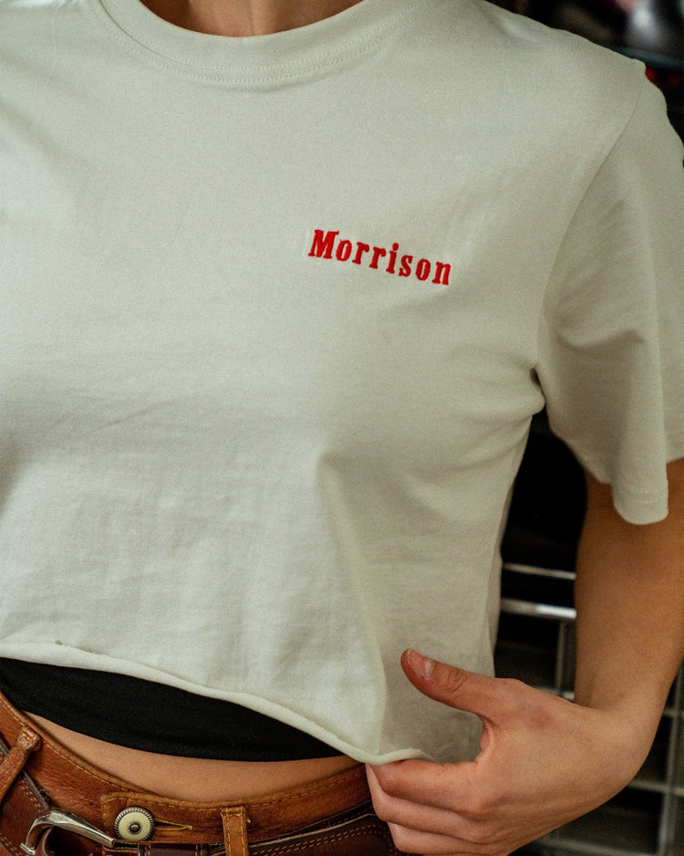 Brand Off - White Tee - CAMISETA - Morrison Shoes [woman]