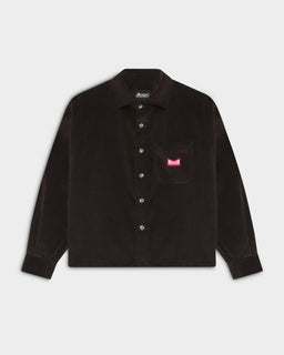 BROWN BOXY CORDUROY - SOBRECAMISAS - Morrison Shoes