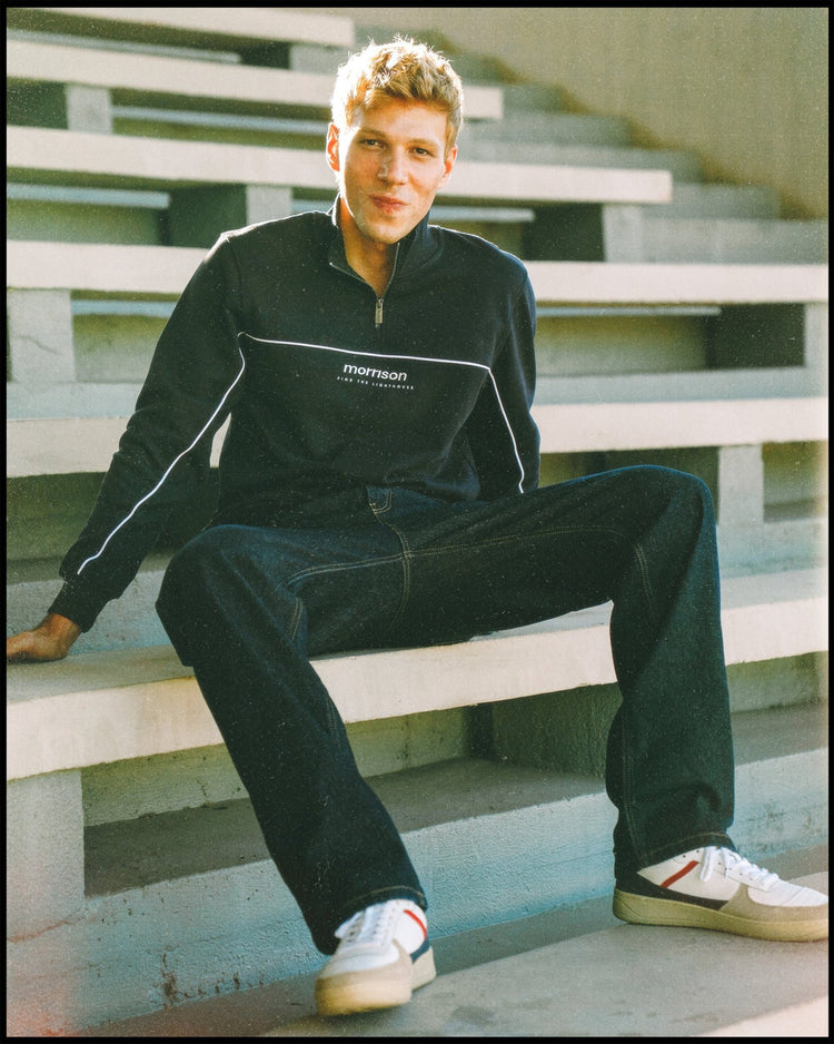 CORE BLUE HALF ZIP - JERSÉIS - Morrison Shoes