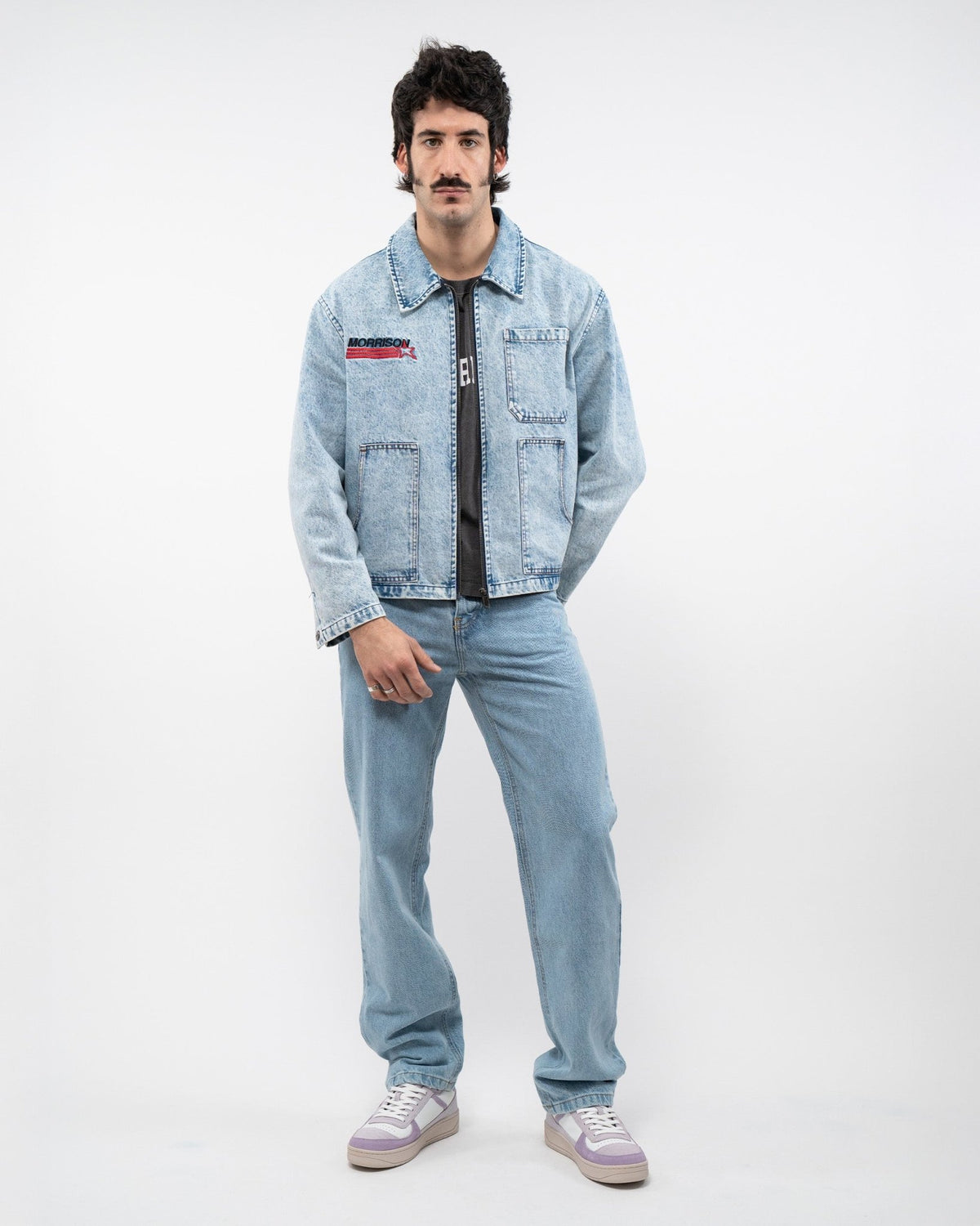 DENIM WORKER JACKET - CHAQUETAS - Morrison Shoes[men]