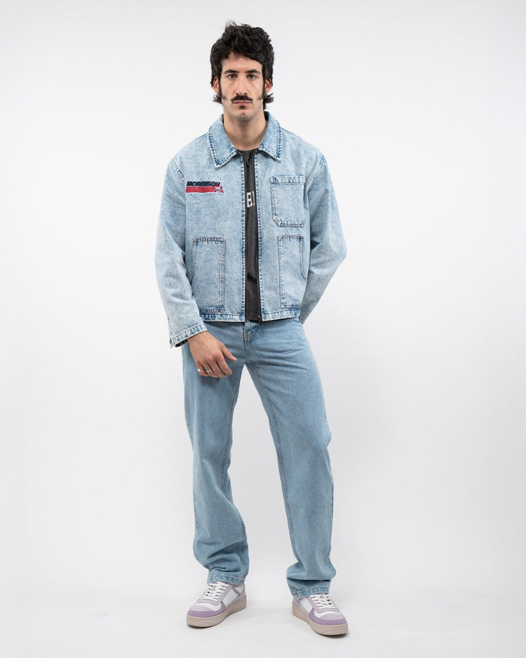 DENIM WORKER JACKET - CHAQUETAS - Morrison Shoes[men]