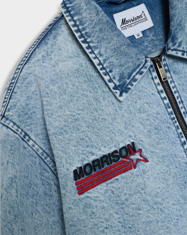 DENIM WORKER JACKET - CHAQUETAS - Morrison Shoes