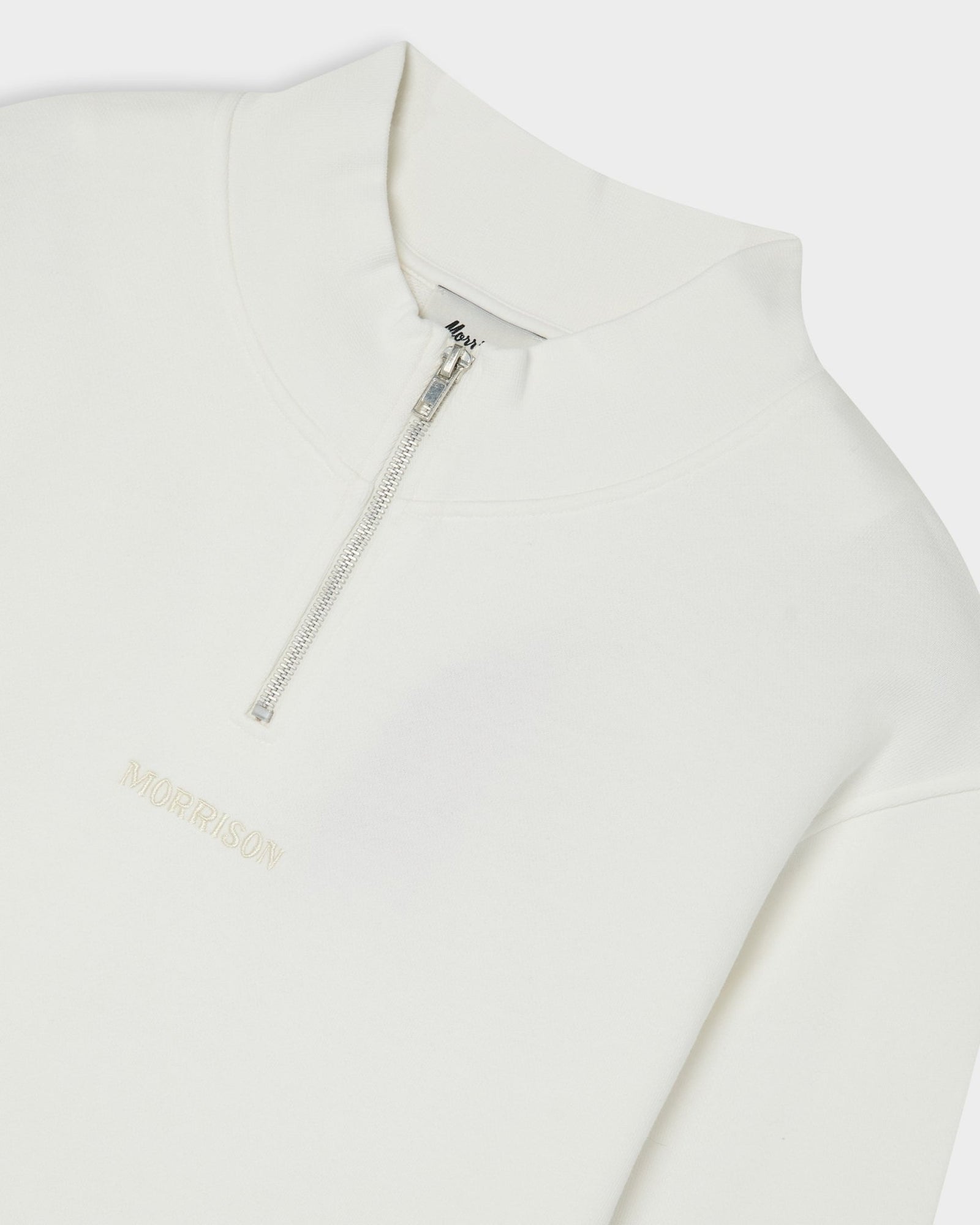 ECRU REGULAR HALF ZIP - SUDADERAS - Morrison Shoes