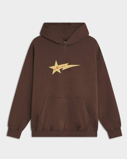 Fallen star brown hoodie - SUDADERAS - Morrison Shoes