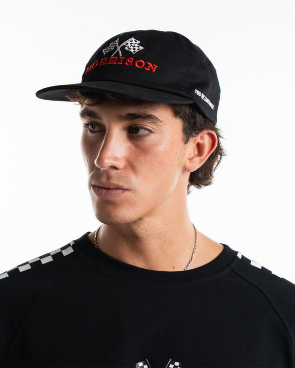 FLAG BLACK CAP - CABEZA - Morrison Shoes [men]