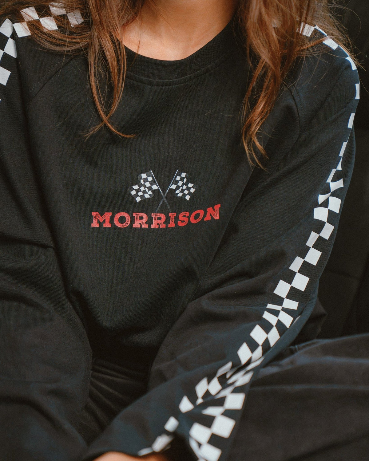 FLAG BLACK LS TEE - CAMISETAS - Morrison Shoes [woman]