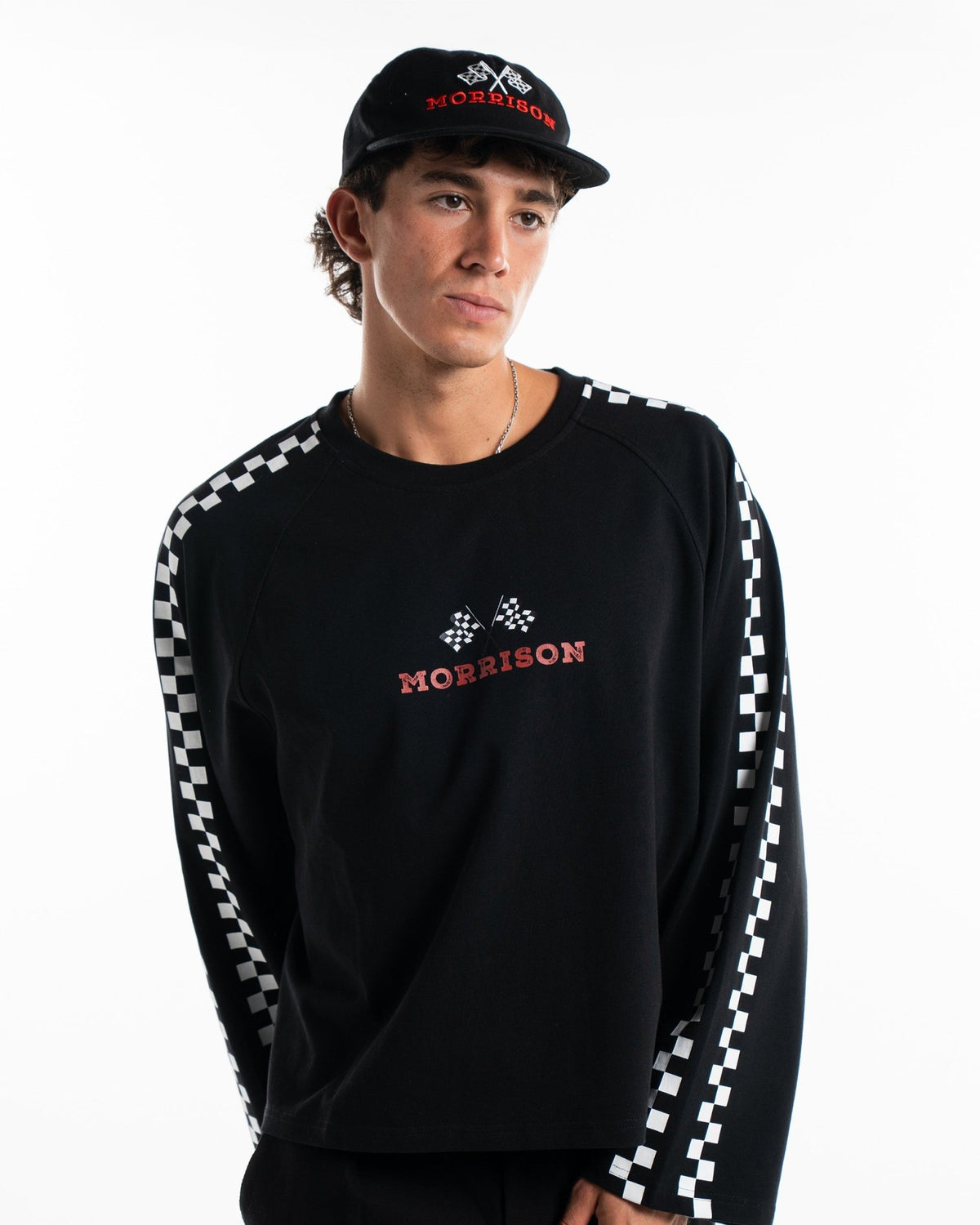 FLAG BLACK LS TEE - CAMISETAS - Morrison Shoes [men]