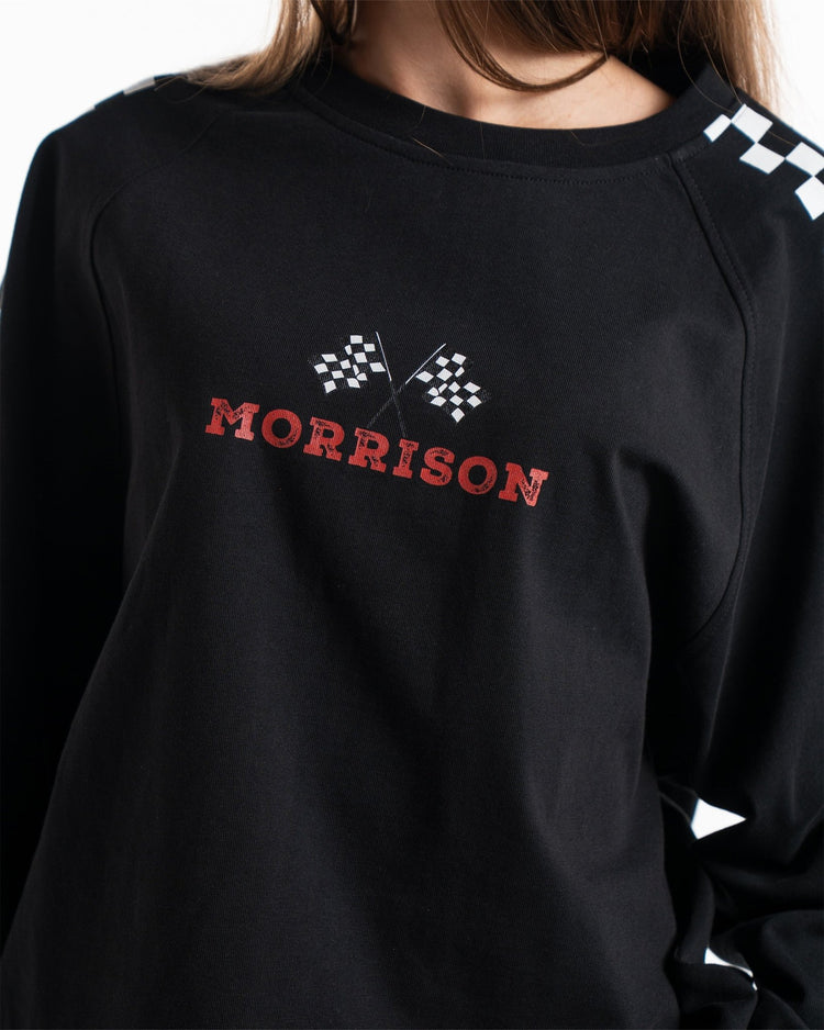 FLAG BLACK LS TEE - CAMISETAS - Morrison Shoes [woman]
