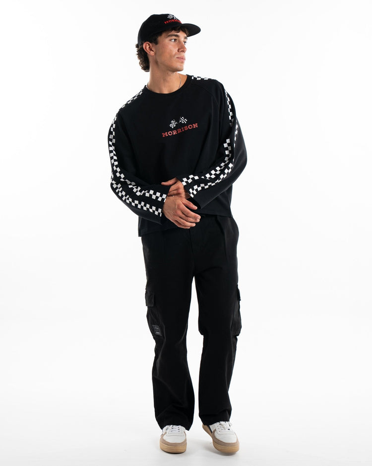 FLAG BLACK LS TEE - CAMISETAS - Morrison Shoes [men]