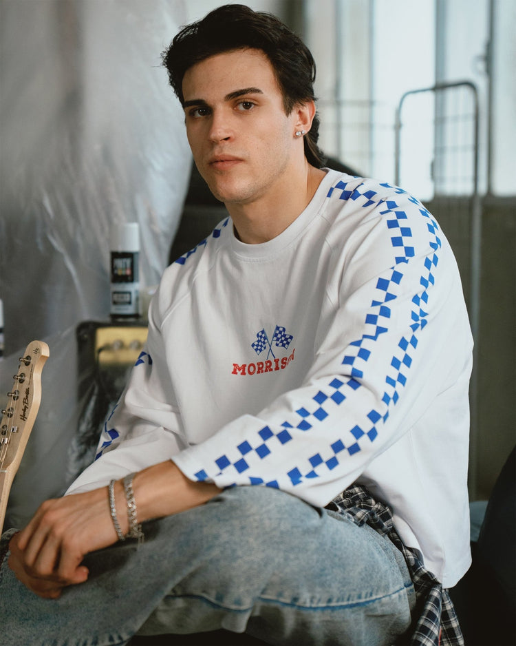 FLAG WHITE LS TEE - CAMISETAS - Morrison Shoes [men]