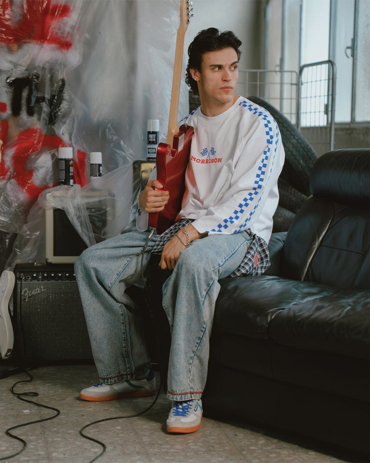 FLAG WHITE LS TEE - CAMISETAS - Morrison Shoes [men]