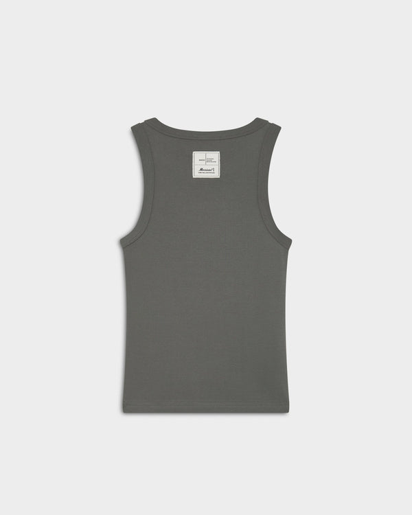 GREY SLIM TANK TOP - CAMISETAS - Morrison Shoes