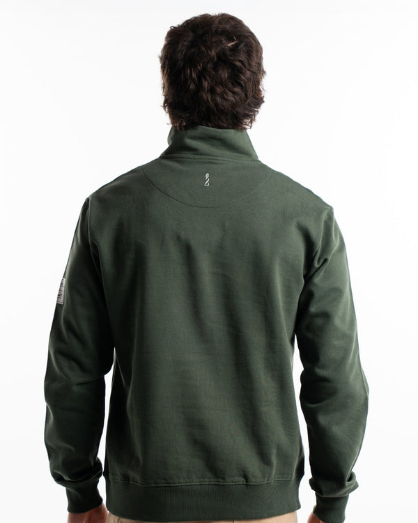 Khaki Half Zipper - SUDADERAS - Morrison Shoes [men]