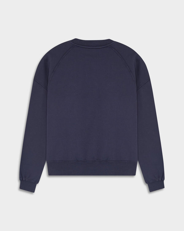 LEMON NAVY LOOSE SWEAT - SUDADERAS - Morrison Shoes