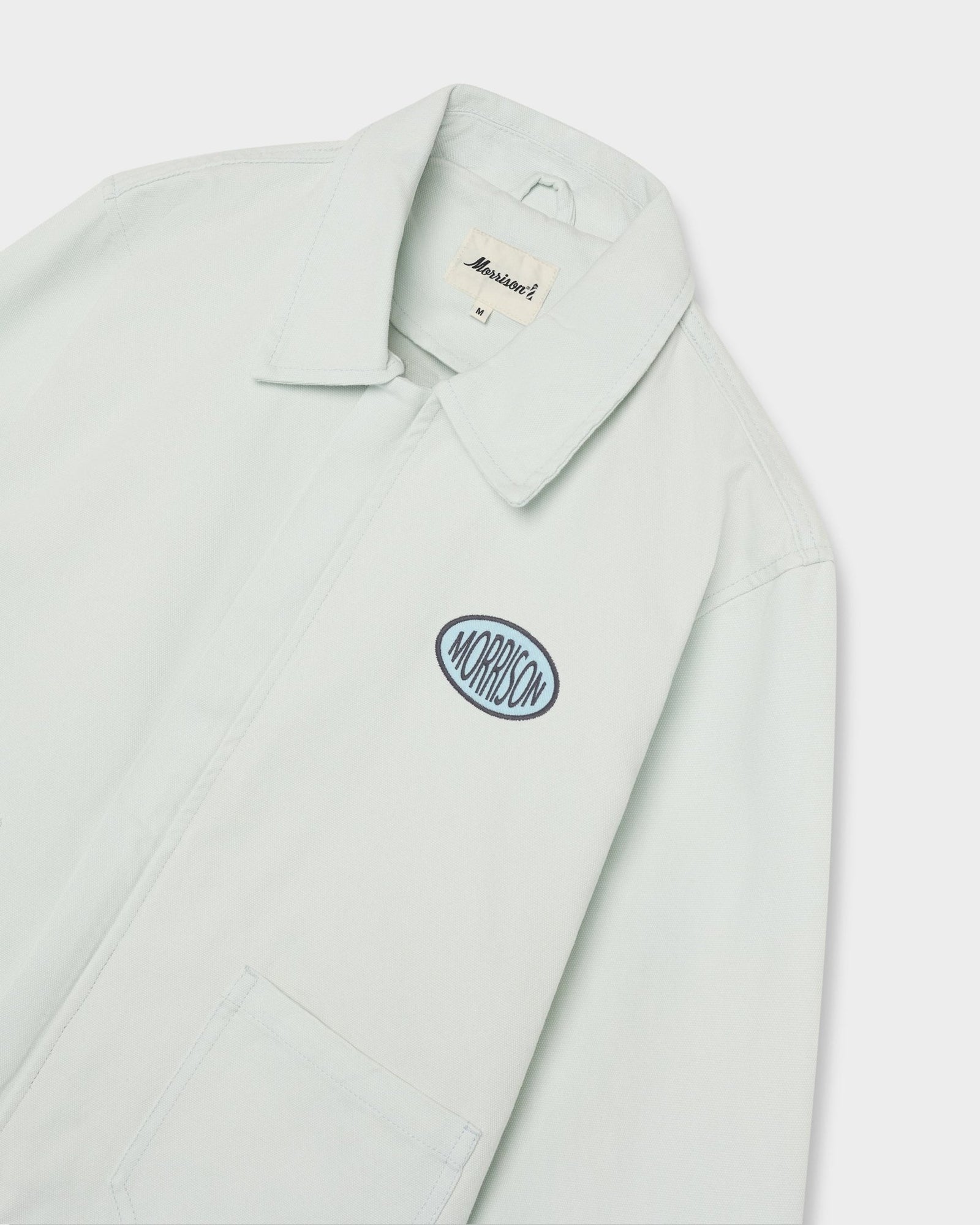 LIGHT BLUE WORKER JACKET - CHAQUETAS - Morrison Shoes