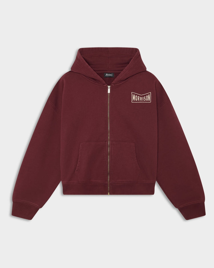 LOGO BOX ZIPPER - SUDADERAS - Morrison Shoes