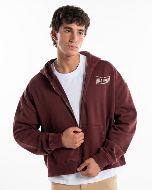 LOGO BOX ZIPPER - SUDADERAS - Morrison Shoes [men]