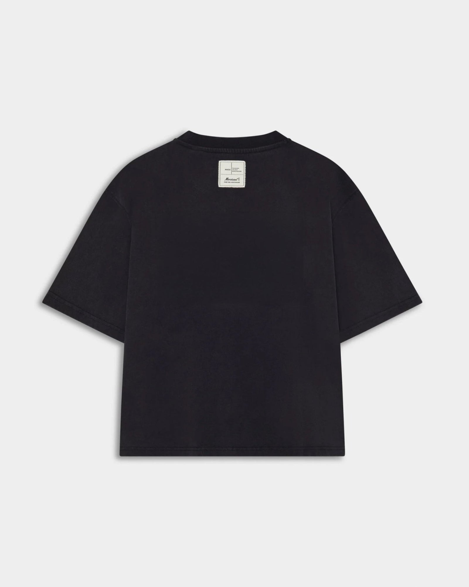 PALM BLACK BOXY TEE - CAMISETAS - Morrison Shoes