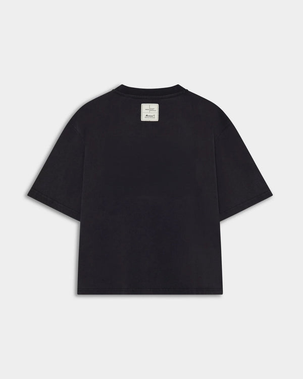 PALM BLACK BOXY TEE - CAMISETAS - Morrison Shoes