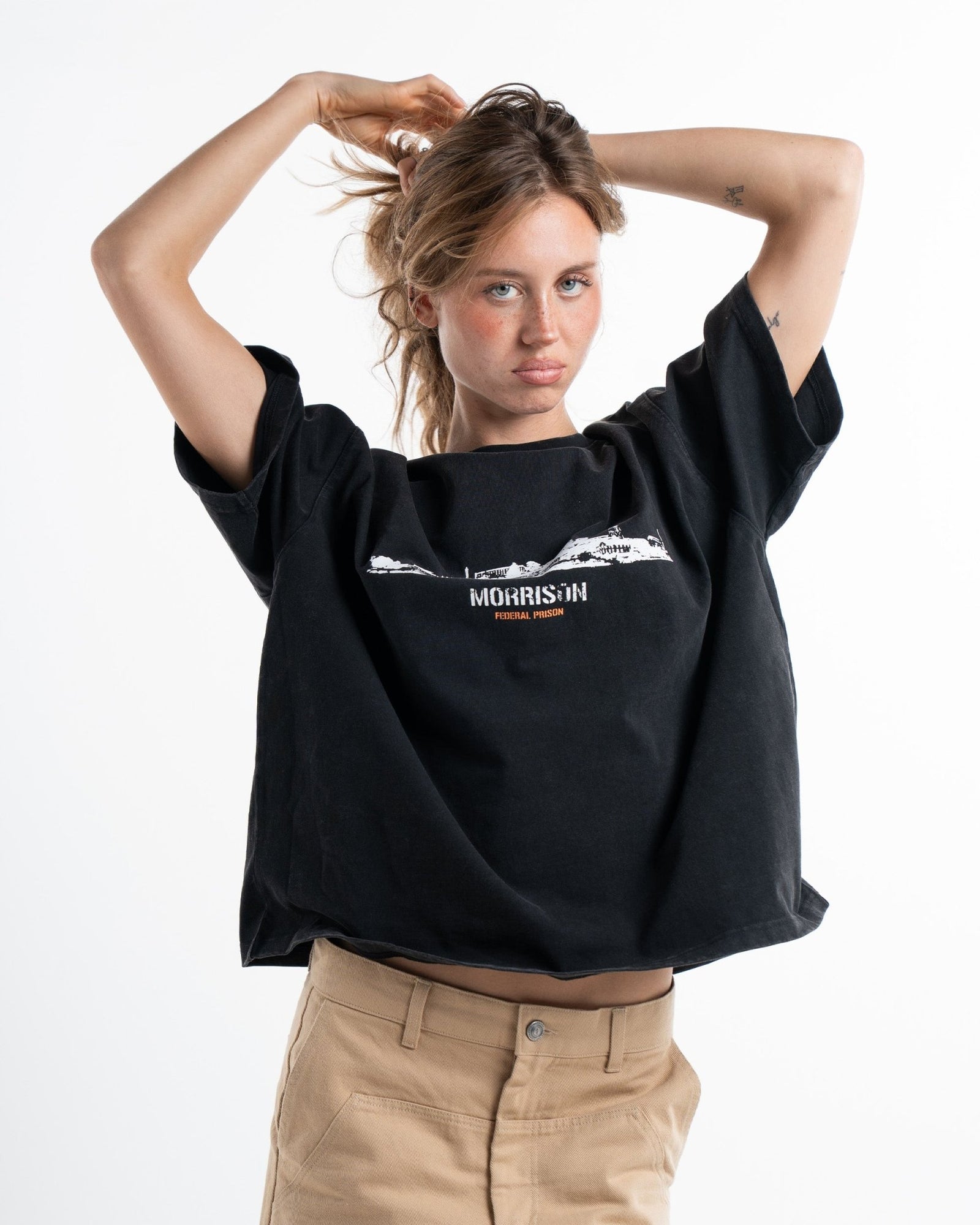 PRISON BOXY TEE - CAMISETAS - Morrison Shoes [woman]