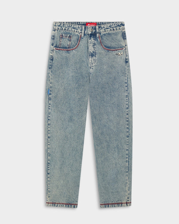 RACING DENIM PANTS - PANTALONES - Morrison Shoes