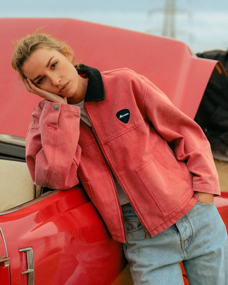 RED WORKER JACKET - CHAQUETAS - Morrison Shoes [woman]