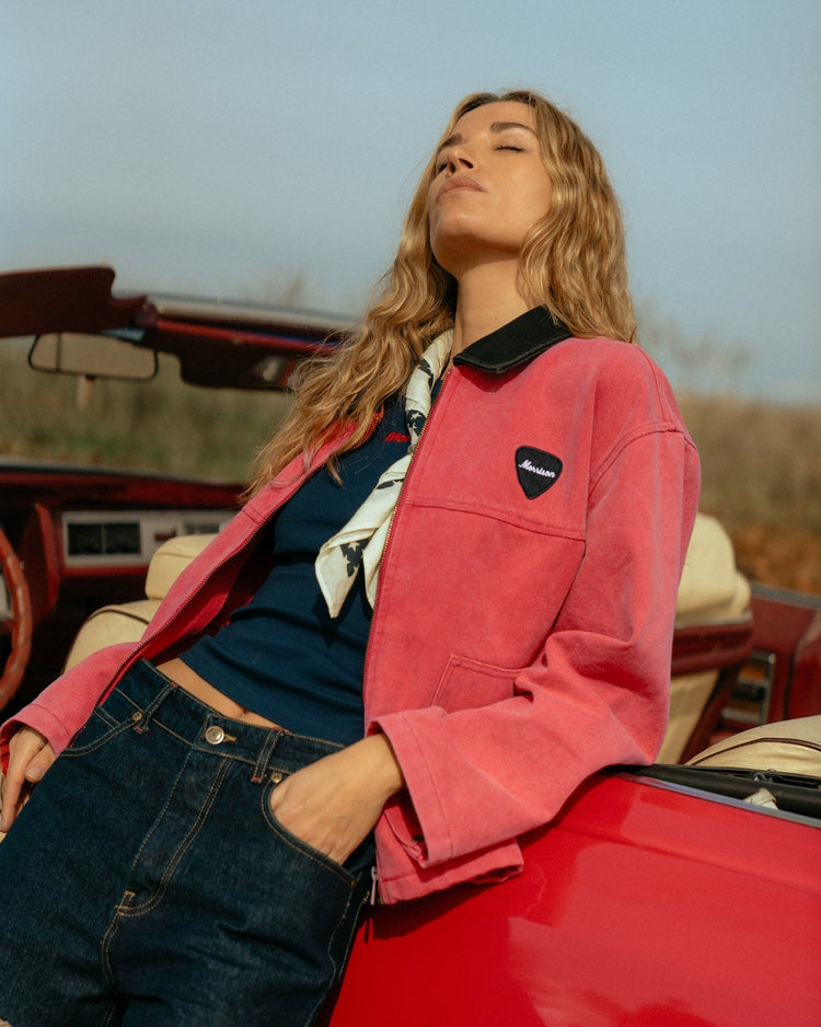 RED WORKER JACKET - CHAQUETAS - Morrison Shoes [woman]