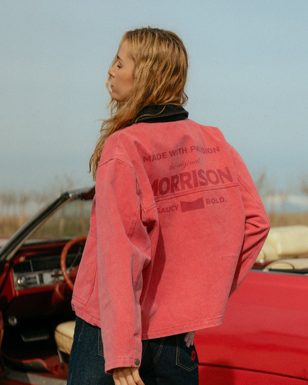 RED WORKER JACKET - CHAQUETAS - Morrison Shoes [woman]