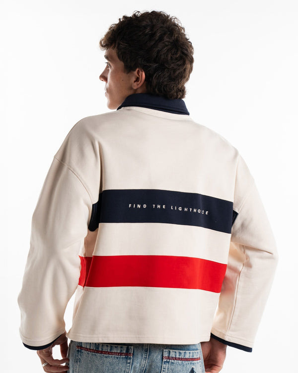 STRIPE LS POLO - SUDADERAS - Morrison Shoes