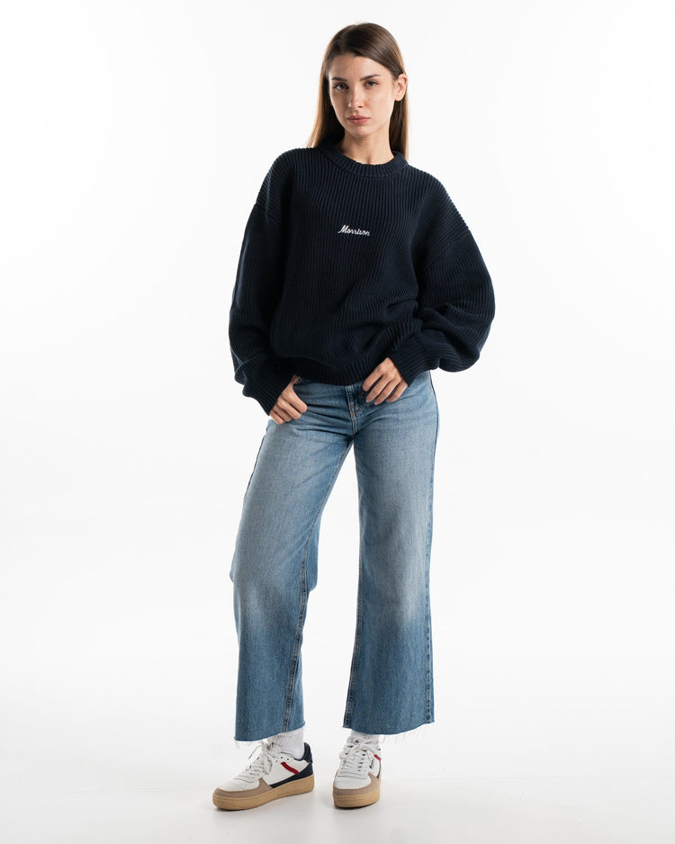 WORLD BLUE KNIT - JERSÉIS - Morrison Shoes [woman]
