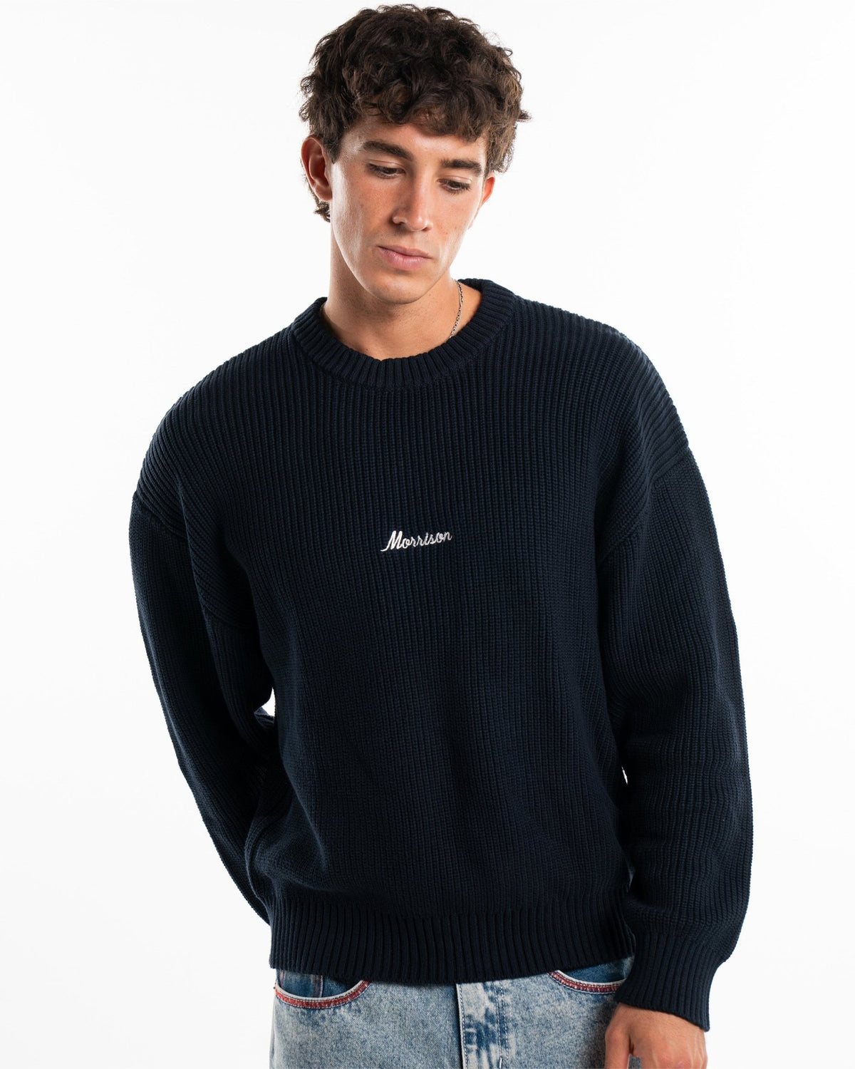 WORLD BLUE KNIT - JERSÉIS - Morrison Shoes [men]