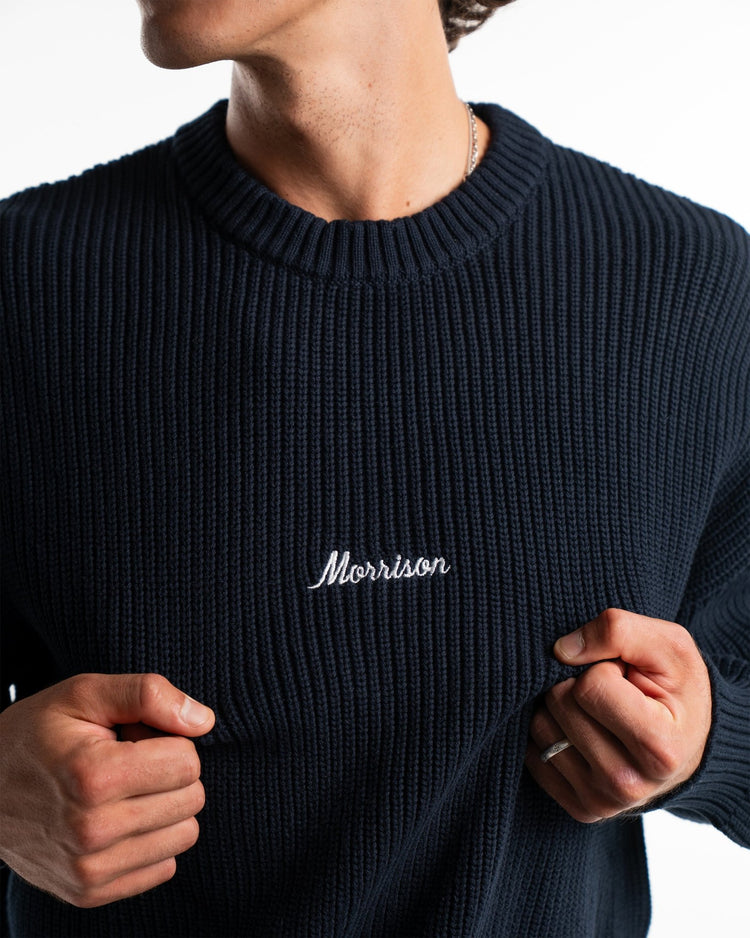 WORLD BLUE KNIT - JERSÉIS - Morrison Shoes [men]