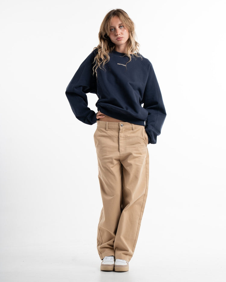 WORLD BLUE LOOSE SWEAT - JERSÉIS - Morrison Shoes [woman]