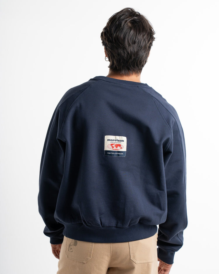WORLD BLUE LOOSE SWEAT - JERSÉIS - Morrison Shoes [men]