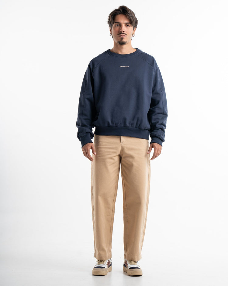 WORLD BLUE LOOSE SWEAT - JERSÉIS - Morrison Shoes [men]