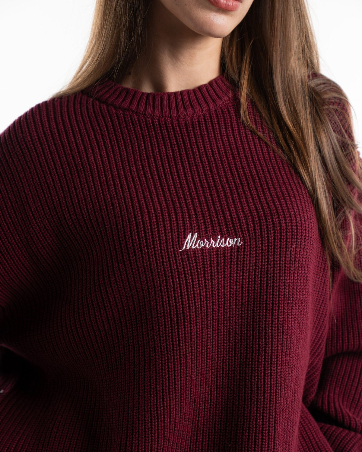 WORLD BURGUNDY KNIT - JERSÉIS - Morrison Shoes [woman]