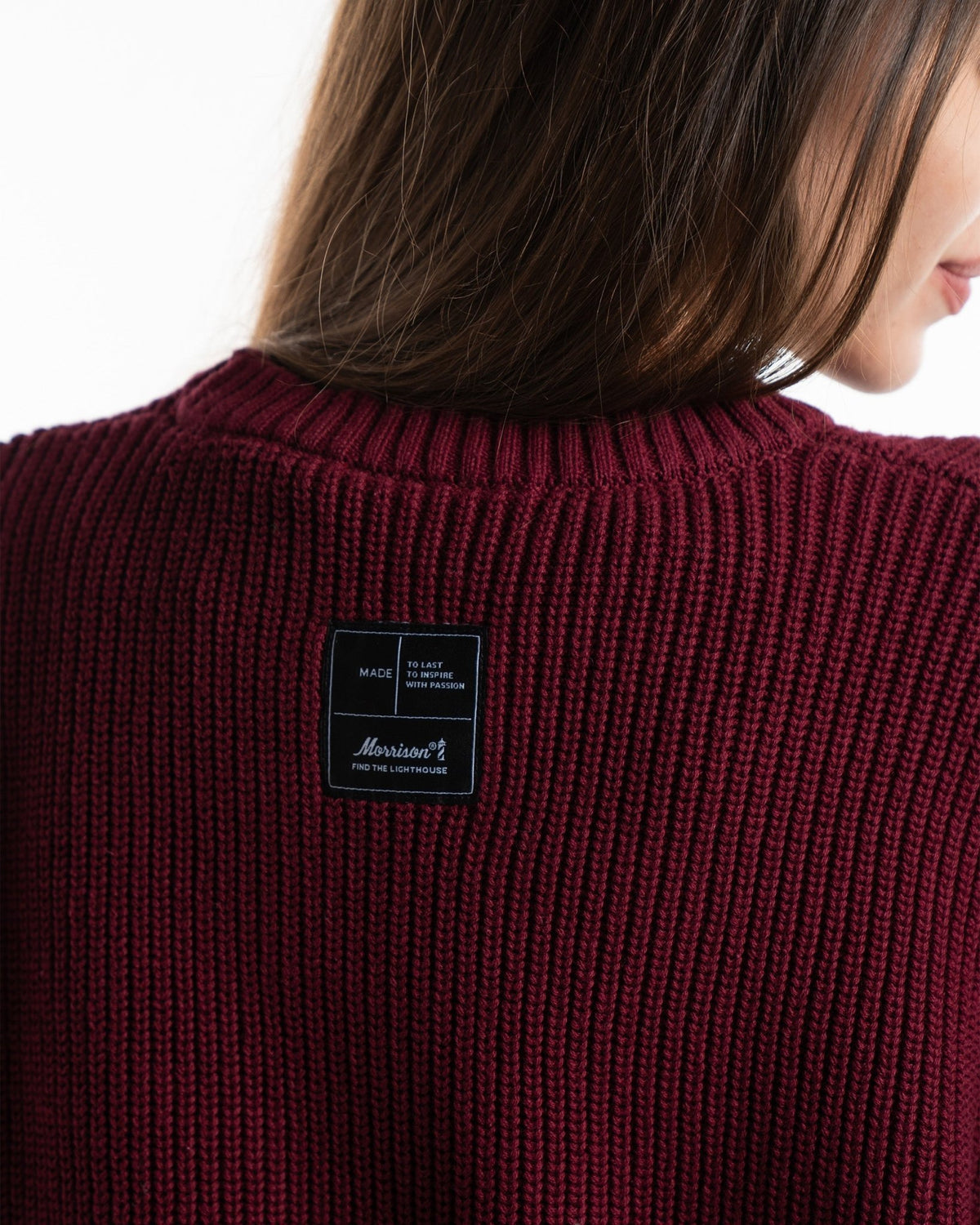 WORLD BURGUNDY KNIT - JERSÉIS - Morrison Shoes [woman]